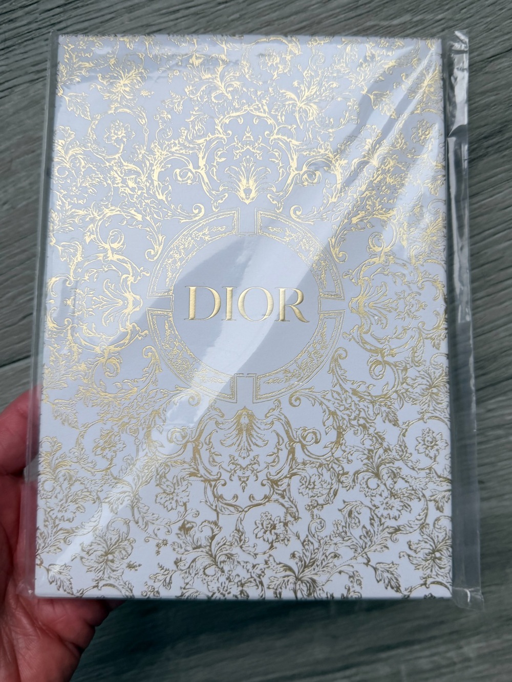 Dior Hardcover Notebook New in Notebook Box SEALED in Plastic w Label Attached